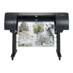 HP Designjet 4000ps Printer large format printer Colour 2400 x 1200 DPI 1067 x 1897 mm Ethernet LAN