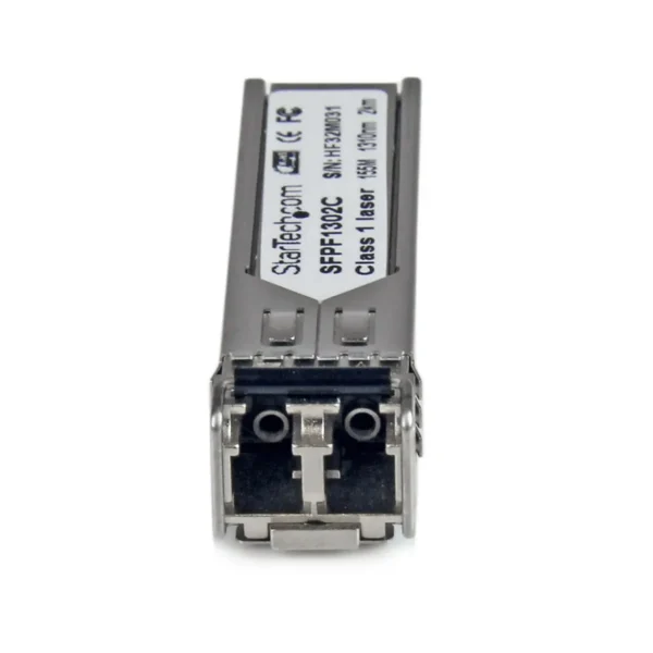 StarTech.com Cisco GLC-FE-100FX Compatible SFP Transceiver Module – 100BASE-FX~Cisco GLC-FE-100FX Compatible SFP Module – 100BASE-FX – 100Mbps Multimode Fiber MMF Optic Transceiver – 100 Mbps – LC 2km – 1310nm – DDM Cisco ASR920, IE2000, IE4000