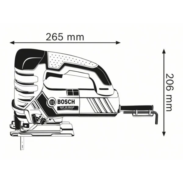 Bosch 0 601 516 000 power jigsaw 670 W 2.7 kg