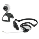 Trust Chat & VoIP Pack Portable CP-2120p webcam Black, Silver