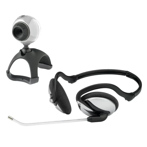 Trust Chat & VoIP Pack Portable CP-2120p webcam Black, Silver