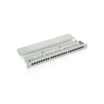Equip 16-Port Cat.5e Shielded Patch Panel, Light Grey