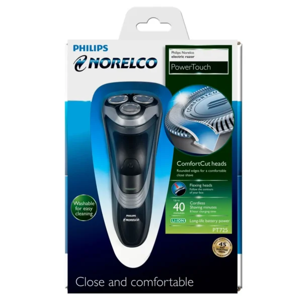 Philips Norelco PT725/41 men’s shaver Rotation shaver Black, Grey