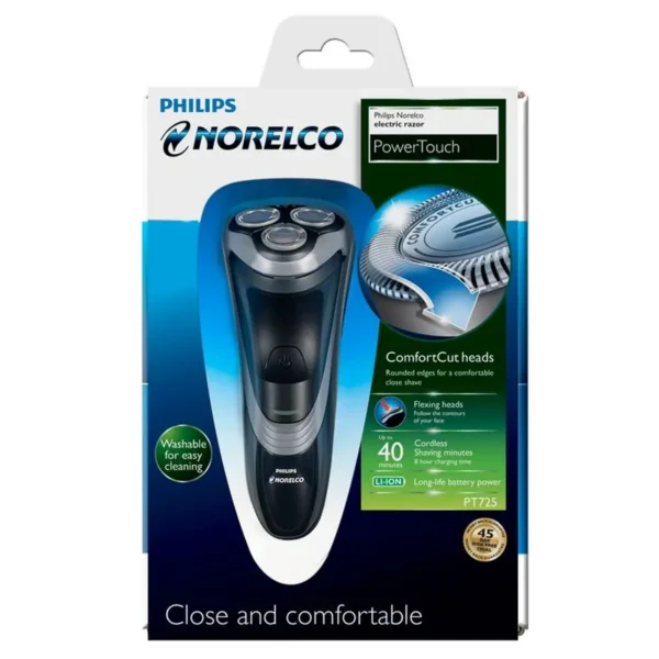 Philips Norelco PT725/41 men’s shaver Rotation shaver Black, Grey