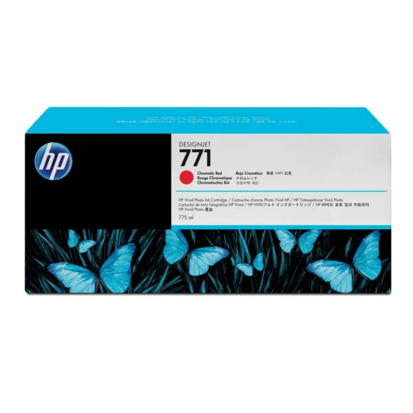 HP 771 775-ml Chromatic Red DesignJet Ink Cartridge print head Inkjet printing