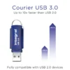 Integral 32GB USB3.0 DRIVE COURIER BLUE UP TO R-100 W-30 MBS