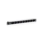 Equip 9-Outlet French Power Distribution Unit, Aluminum Shell