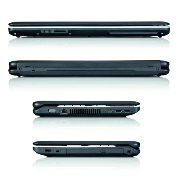 Fujitsu LIFEBOOK A530 Intel® Core™ i5 i5-460M 39.6 cm (15.6″) 4 GB DDR3-SDRAM 320 GB Intel HD Windows 7 Professional Black, Silver