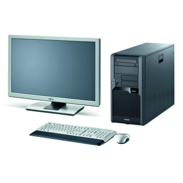 Fujitsu ESPRIMO P9900 Intel® Core™ i5 i5-660 4 GB DDR3-SDRAM 500 GB Intel® HD Graphics Windows 7 Professional Micro Tower PC Black