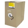 StarTech.com Bulk Cat 5e Ethernet Cable – 1000 ft. – Stranded – Black