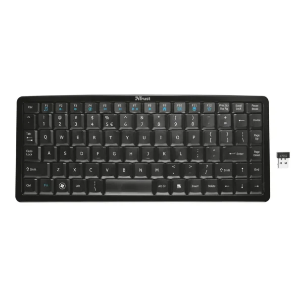 Trust Curve keyboard USB Black
