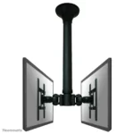 Neomounts FPMA-C200D Dual monitor/TV mount ceiling 10-40″ – h 64-104 cm