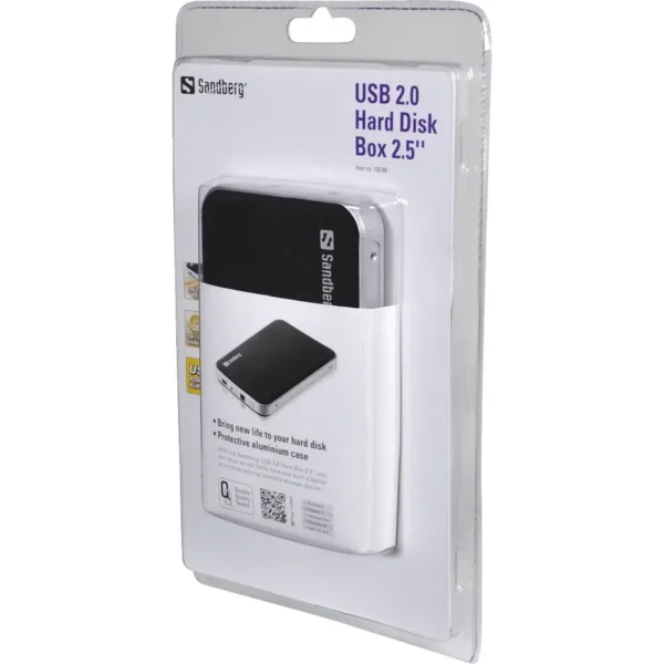 Sandberg USB 2.0 Hard Disk Box SATA 2.5