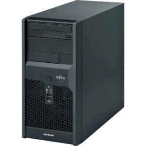 Fujitsu ESPRIMO P2550 Intel® Pentium® E5300 2 GB DDR2-SDRAM 320 GB NVIDIA® GeForce® 7050 Windows 7 Professional Micro Tower PC Black