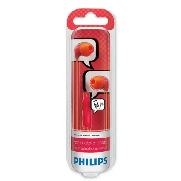 Philips SHE3575OP/28 headphones/headset Wired In-ear Orange, Red