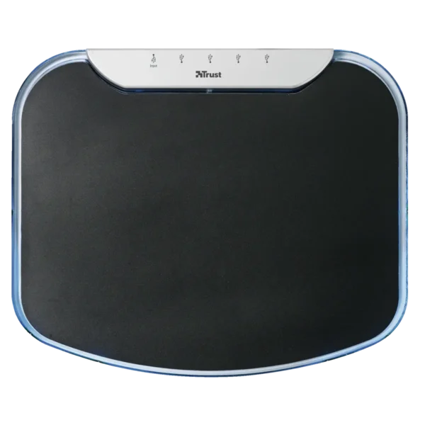 Trust Illuminated & Pad w/ USB 2.0 Hub mouse USB Type-A Optical