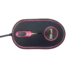 Trust Illuminated & Pad w/ USB 2.0 Hub mouse USB Type-A Optical