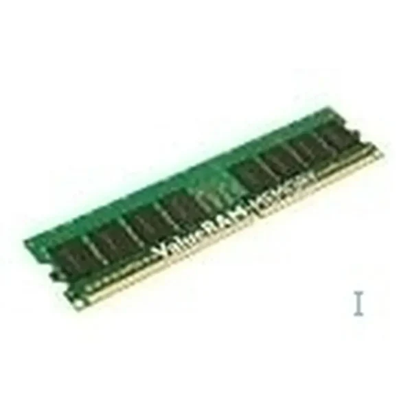 Kingston Technology ValueRAM 1GB, 800MHz, SDRAM-DDR2, 1.8V, CL5, FBGA, Gold, ECC, DIMM 240-pin memory module