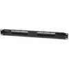 Intellinet Patch Panel, Cat6, UTP, 16-Port, 1U, Black