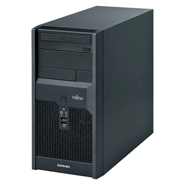 Fujitsu ESPRIMO P2550 Intel® Core™2 Duo E6300 2 GB DDR2-SDRAM 250 GB NVIDIA® GeForce® 7050 Windows 7 Professional Mini Tower PC Black