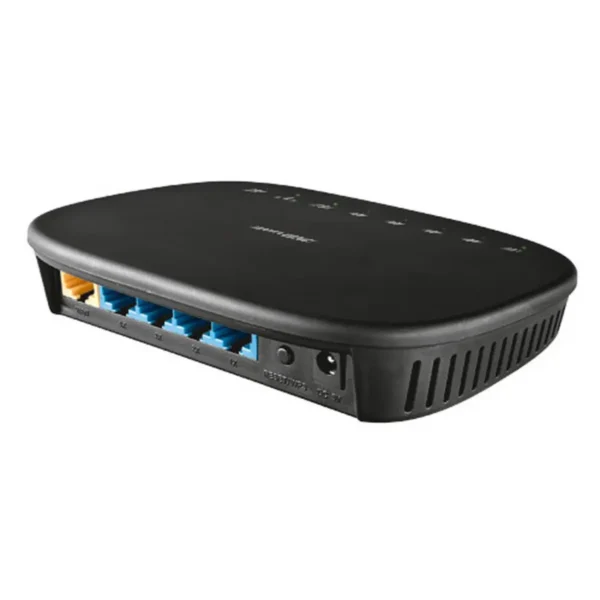 Trust 18212 wireless router Fast Ethernet Black