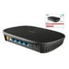 Trust 18212 wireless router Fast Ethernet Black