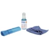 Manhattan LCD Cleaning Kit (mini), Alcohol-free, Includes Cleaning Solution (60ml), Brush and Microfibre Cloth, Ideal for use on monitors/laptops/keyboards/etc, Three Year Warranty