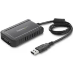 StarTech.com USB 2.0 to VGA Adapter, USB to VGA Monitor Converter for Windows, 1080p (no support for macOS/ChromeOS/Linux) – TAA