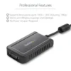 StarTech.com USB 2.0 to VGA Adapter, USB to VGA Monitor Converter for Windows, 1080p (no support for macOS/ChromeOS/Linux) – TAA