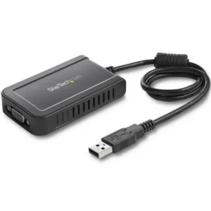 StarTech.com USB 2.0 to VGA Adapter, USB to VGA Monitor Converter for Windows, 1080p (no support for macOS/ChromeOS/Linux) – TAA