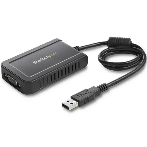 StarTech.com USB 2.0 to VGA Adapter, USB to VGA Monitor Converter for Windows, 1080p (no support for macOS/ChromeOS/Linux) – TAA