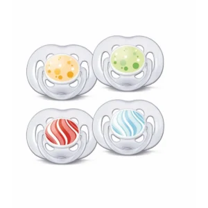 Philips AVENT SCF133/32 baby pacifier Free-flow baby pacifier Silicone Multicolour