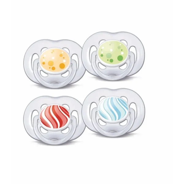 Philips AVENT SCF133/32 baby pacifier Free-flow baby pacifier Silicone Multicolour