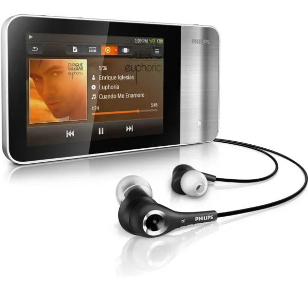 Philips GoGear SA3MUS16S/97 MP3/MP4 player 16 GB Black, Silver