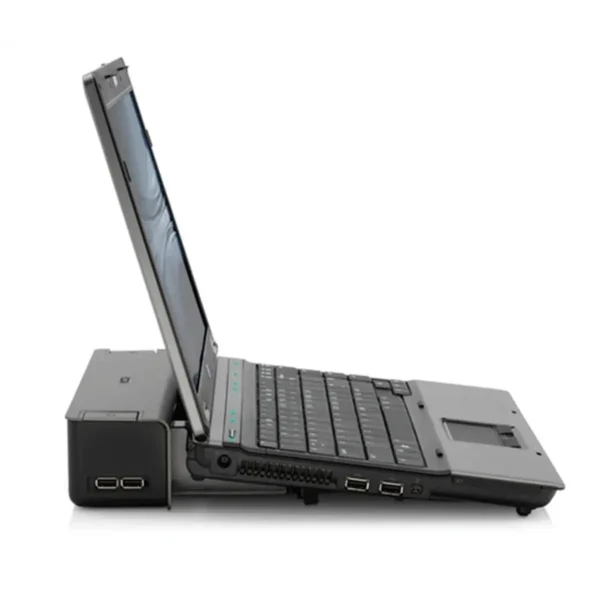 HP Compaq 6530b Intel® Core™2 Duo P8700 Laptop 35.8 cm (14.1″) WXGA 2 GB DDR2-SDRAM 320 GB HDD Intel® GMA 4500MHD 802.11a Windows 7 Professional Black