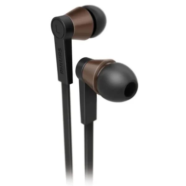 Philips SHE5105BK/28 headphones/headset Wired In-ear Calls/Music Black, Brown