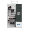 Philips SHE5105BK/28 headphones/headset Wired In-ear Calls/Music Black, Brown