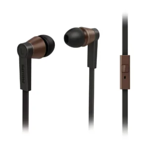 Philips SHE5105BK/28 headphones/headset Wired In-ear Calls/Music Black, Brown