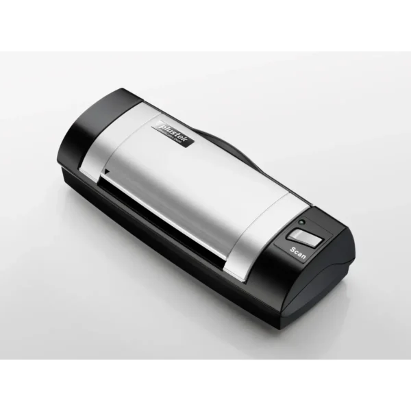 Plustek MobileOffice D600 Plus Business card scanner 600 x 600 DPI A6 Black, Silver