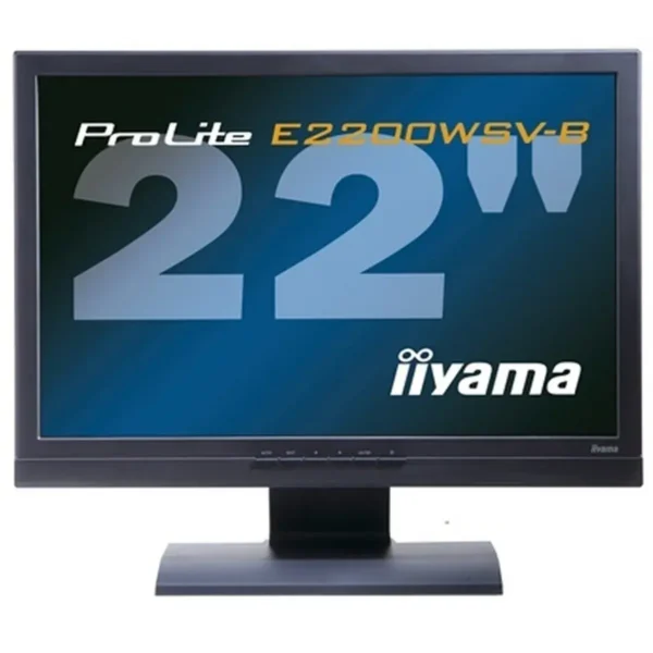 iiyama ProLite E2200WSV-B1, black computer monitor 55.9 cm (22″) 1680 x 1050 pixels