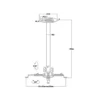 Multibrackets M Universal Projector Ceilingmount III