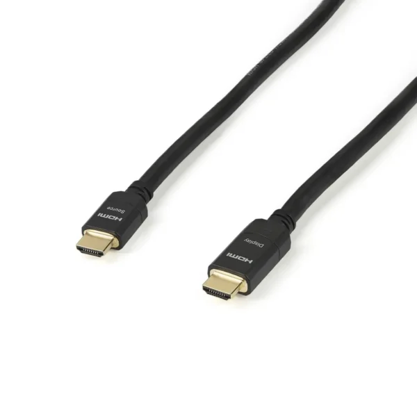 StarTech.com 80 ft (24,4m) Active HDMI Cable, 4K High Speed HDMI Cable, Ultra HD 4k x 2k HDMI, Durable High Speed HDMI Cable, HDMI Cord, 4K 30Hz, M/M