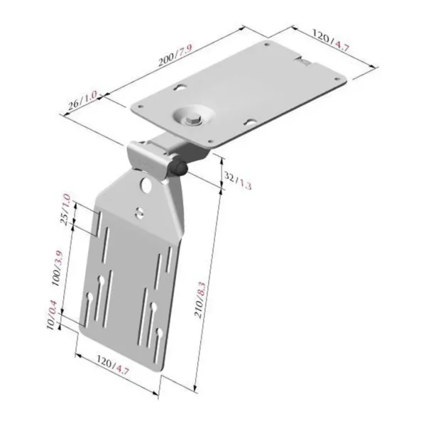 Vogel’s LCD Under Cabinet Support Silver