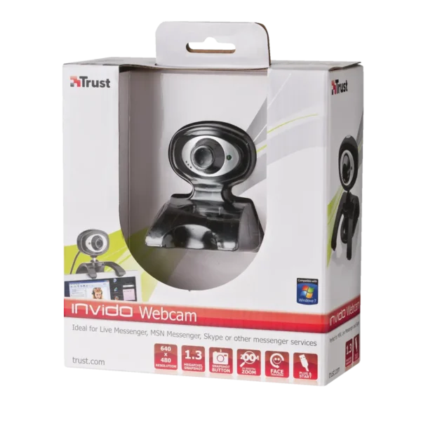 Trust Chat webcam 640 x 480 pixels USB Black
