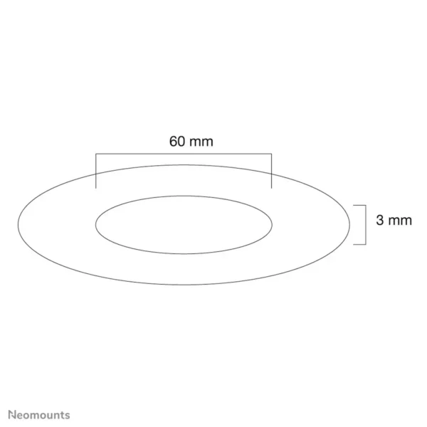Neomounts ceiling cover