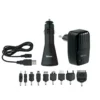 Trust Smartphone Travel Charging Kit Mobile phone, MP3, Netbook, Laptop Black AC, Cigar lighter, USB Auto, Indoor, Outdoor