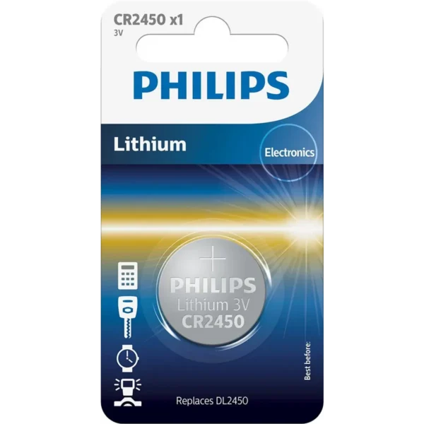 Philips Minicells Battery CR2450/10B