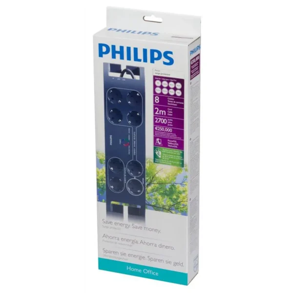 Philips Home Office Surge Protector SPN4087B/10