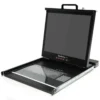 StarTech.com 1U 19″ Rackmount LCD Console with 16 Port Multi-Platform KVM