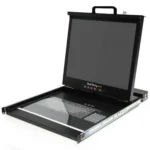 StarTech.com 1U 19″ Rackmount LCD Console with 16 Port Multi-Platform KVM
